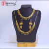 Romooz african luxury xoxo necklace set gold plated wedding women bridal jewelry sets